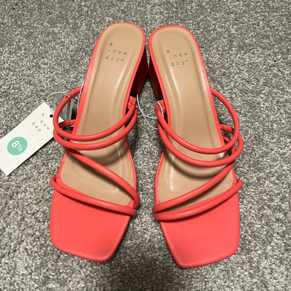 Orange heels